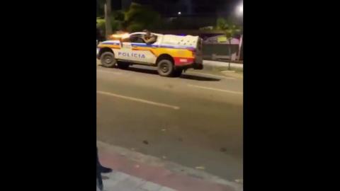 This is one way to end a police chase