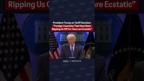 President Trump on the Supreme Court's Tariff Decision