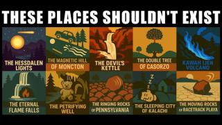 10 'Dead Zones' on Earth Where The Rules of Reality Are Broken