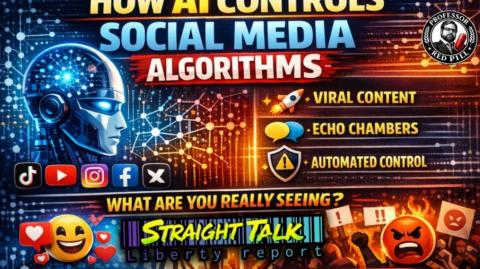 The Algorithm Is Watching You • Liberty 🗽 Report