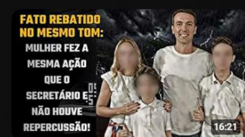 A PEDIDOS, ANALISO O CASO DE ITUMBIARA EM UM EXEMPLO INVERTIDO E VOCÊS VÃO VER O CINISMO DO SISTEMA.