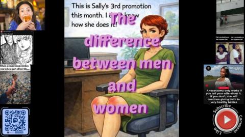 The difference between men and women