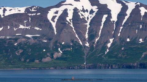Hrólfssker Lighthouse and the Latraströnd Iceland - See Pinned image for High Res = Brilliant.