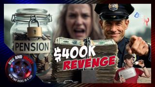 Divorced Cop’s Genius Move: I’ll Cost Her $400K by NEVER Retiring | Ride and Roast