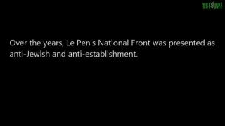Marine le Pen , filfithy jewish whore puppet .