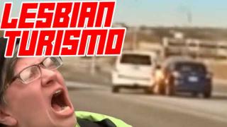 Two Lefty “Watchers” Crash Into Each Other Chasing an ICE Vehicle