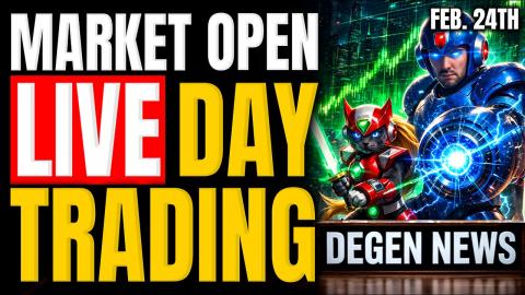 LIVE DAY TRADING: State of The Union, Tariff Fallout & Breaking Market News