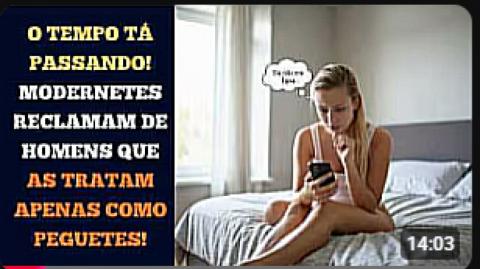 JOVENS MULHERES RECLAMAM DE HOMENS QUE AS TRATAM COMO APENAS "PEGUETES"! O FUTURO NÃO SERÁ FEMININO!