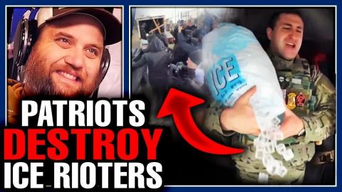 Kid Has GENIUS Way Of Dealing With Protesters That Makes Them SEETHE With Rage