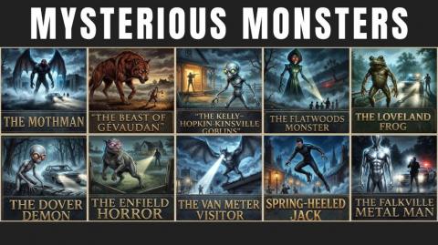 10 Mysterious Monster Encounters the Media Could Not Explain