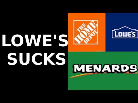 Lowe's: The Worst of the Big Three Home Improvement Stores