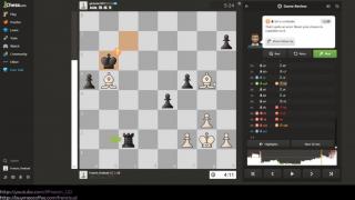 Chess and a bit of monkey business with chess.com again.