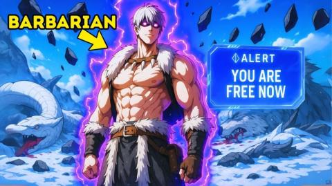 (1-44)The Strongest Barbarian Breaks Free from the Wasteland Into a Fantasy World! Manhwa Recap
