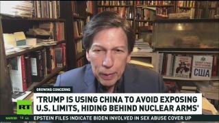 'US using China as an excuse not to extend New START treaty' — Peter Kuznick
