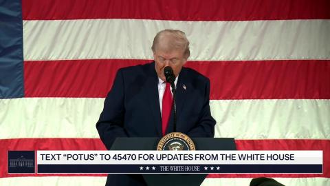 President Trump Delivers Remarks to Fort Bragg Military Families