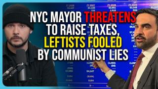 NYC Mayor THREATENS To RAISE Property Tax, Leftists FOOLED By Communist LIES