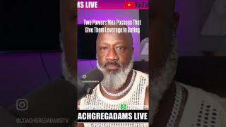 Two powers men much leverage in dating in marriage. Or give it up! #relationshipcompatibility ￼