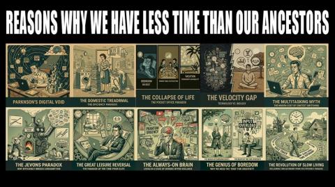 The Efficiency Paradox: 10 Reasons Why We Have Less Time Than Our Ancestors