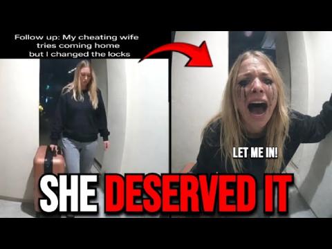 Cheating Wife Comes Home Only To Find Out The Locks Were Changed