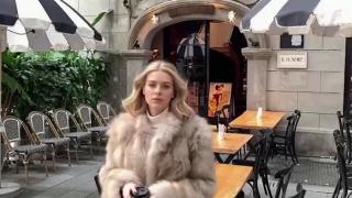 Women’s Luxury Winter Faux Fur Coat – Elegant Warm Plush Jacket for Cold Weather Street Style