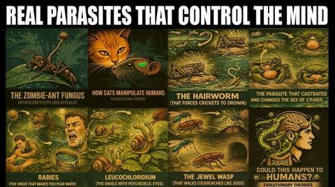 8 Real Parasites That Control the Mind (The Last of Us–Style)