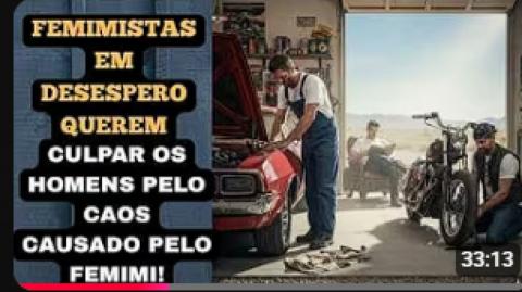 ESTUDO DIZ QUE OS "HOMENS ESTÃO EM APUROS": SERÁ ISTO MESMO OU UMA DESCULPA PRA O FEMIMI SAIR ILESO?