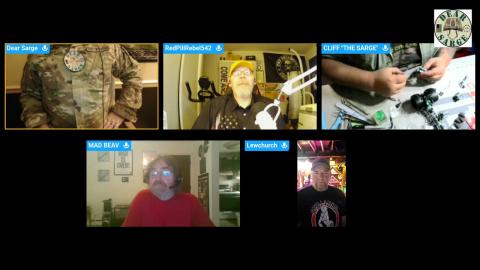 Smokin' & Jokin' With Sarge #126: The Sarge, Red Pill Rebel 542, LB Weaver, and Lew Church!