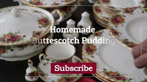 Homemade Butterscotch Pudding