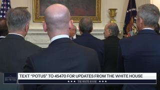 President Trump Participates in a Working Breakfast with Governors