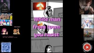 White man from town you racist