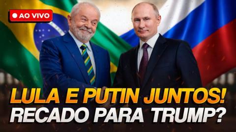 Os comunistas Lula e Putin anunciam aliança em reação ao tarifaço de Trump (06/02/2026 - PH Vox)