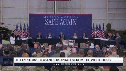 President Trump Participates in the Memphis Safe Task Force Roundtable