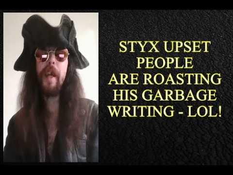 Styxhexenhammer666 Splatterpunk Writing Universally Hated, He Ain't Happy - LOL!