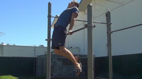 Simple back muscle up/Korean dips Tutorial Calistenics