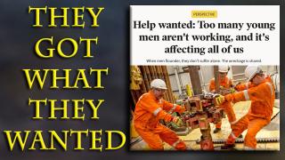 Men Aren't Working, Women Won't Date The Foreign Invaders, It's All Falling Apart