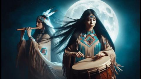 Deep Sleep with Native American Ancestral Chants | Healing Music