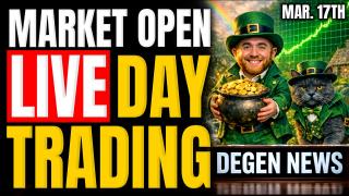 Stock Market Open: Luck of The Irish?! || LIVE DAY TRADING