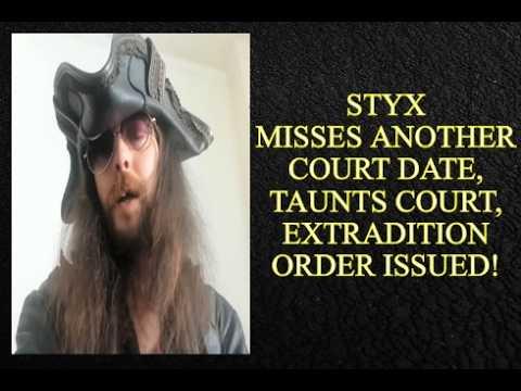 Styxhexenhammer666 Misses 2nd Court Date, Argues With Judge, Extradited To Louisiana! COMEDY GOLD!