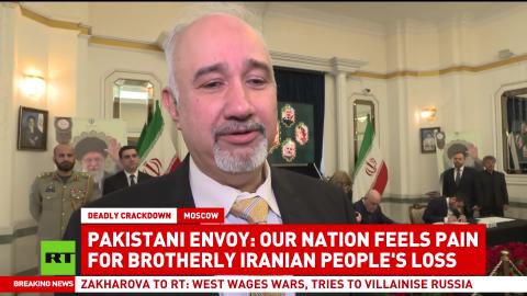 Pakistan’s ambassador in Russia pays tribute to Iran’s Supreme Leader Khamenei