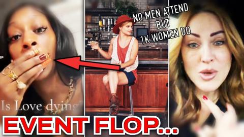 WOMAN IS SHOCKED No Men Attend SINGLES EVENT. Men Are Too Smart To Be Her FOOL