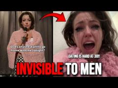Older Woman REALIZES She Is Invisible To Men