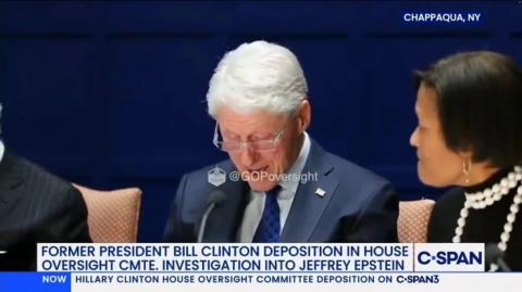 Bill Clinton admits under oath that he was closer to Ghislaine Maxwell than Jeffrey Epstein