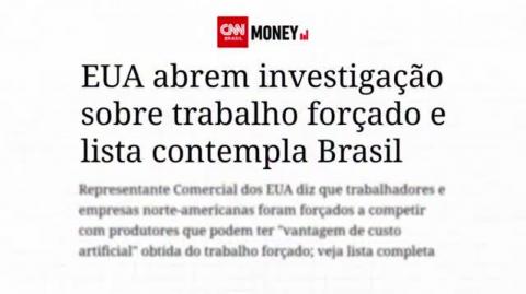 ALERTA! EUA abre INVESTIGAÇÃO contra o Brasil por TRABALHO FORÇADO e sinaliza RETALIAÇÃO comercial (PH vox)