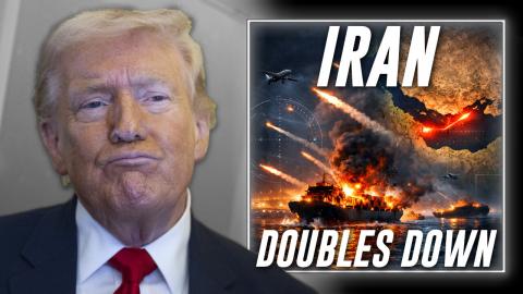 Iran Doubles Down By Launching Most-Intense Missile Attacks Yet, Striking Ships In Strait Of Hormuz!