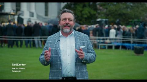 President Trump Delivers Remarks to Farmers on the South Lawn