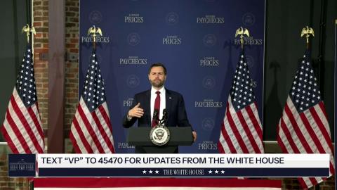 Vice President JD Vance Delivers Remarks in Rocky Mount, NC