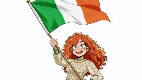 アイルランド万歳！(Ireland Forever!) #アイルランド #日本語吹き替え #吹き替え #ワイフ #アニメ女子 #海外 #ireland #irelandfortheirish