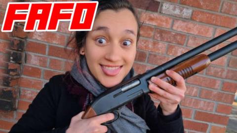 Lib Who Threatened MAGA Panics & Wants Everyone to Leave Her Alone