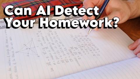 AI Can Detect if You Used AI in Your Homework...or YouTube Video