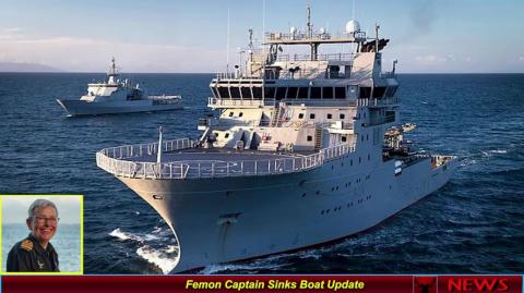Femon Captain Sinks Boat Update